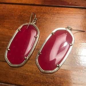 Kendra Scoot red Danielle Earrings!